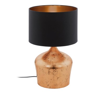 Eglo 78938 - Tischleuchte FORTUNA 1xE27/60W/230V Kupfer