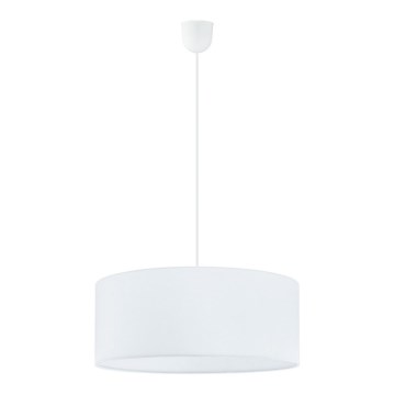 Eglo 79065 - Kronleuchter an Schnur SITIA 3xE27/60W/230V weiß