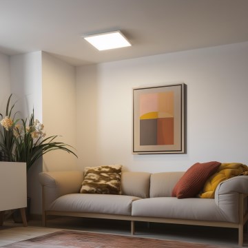 Eglo 79323 - Dimmbare LED-Deckenleuchte SALOBRENA LED/25W/230V 4000K 45x45 cm weiß