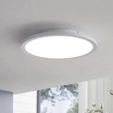 Eglo 79469 - Dimmbare LED-Deckenleuchte POZZALLO LED/21W/230V 2700-6500K weiß + Fernbedienung