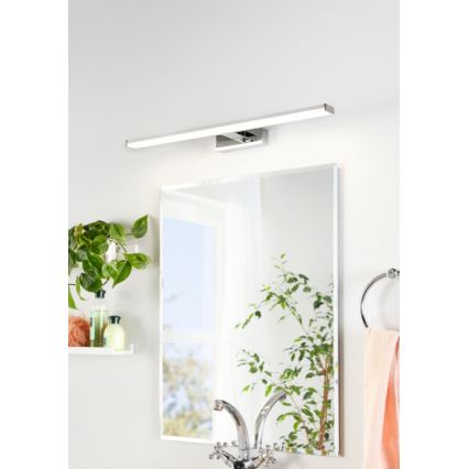 Eglo 79533 - LED-Spiegelbeleuchtung für Badezimmer SARNOR LED/11W/230V 60 cm IP44 glänzendes Chrom