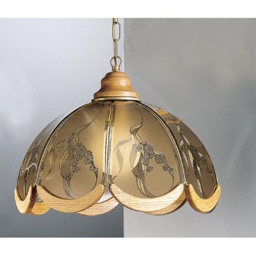 EGLO 8124 - Kronleuchter WINDROSE 3 1xE27/100W