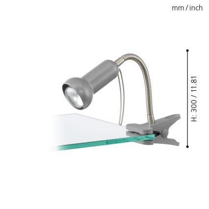 Eglo - Leuchte mit Klemme 1xE14/40W/230V