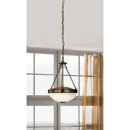 EGLO 82747 - Kronleuchter SAVOY 2xE27/60W