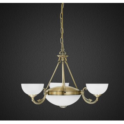 EGLO 82748 - Kronleuchter SAVOY 3xE14/40W + 2xE27/60W