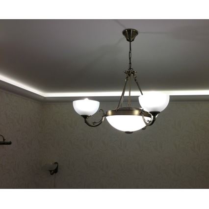 EGLO 82748 - Kronleuchter SAVOY 3xE14/40W + 2xE27/60W