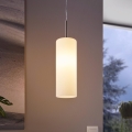 EGLO 85977 - Kronleuchter auf einer Litze TROY 3 1xE27/60W weiß