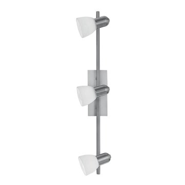 EGLO 86.215 - Scheinwerferlampe ARES 1 3xE14/40W weiß