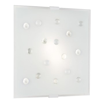 Eglo 87312 - Wanddeckenleuchte SANTIAGO 1 2xE14/40W/230V Weiß