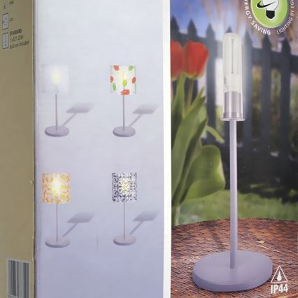 EGLO 88742 - Außenlampe  CUBA 1xE27/22W/230V