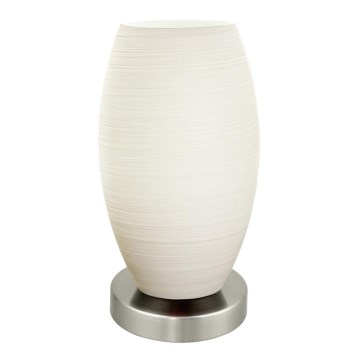 EGLO 88957 - Tischlampe BATISTA 1 1xE27/11W weiß / matt