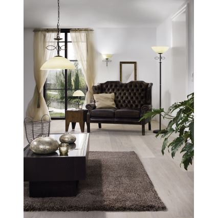 EGLO 89136 - Tischlampe BELUGA 1xE27/60W antik braun