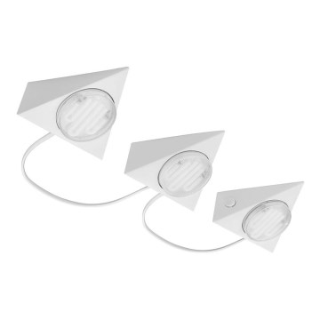Eglo 89606 - SET 3x Einbauleuchte KOB 1 3xGX53/7W/230V