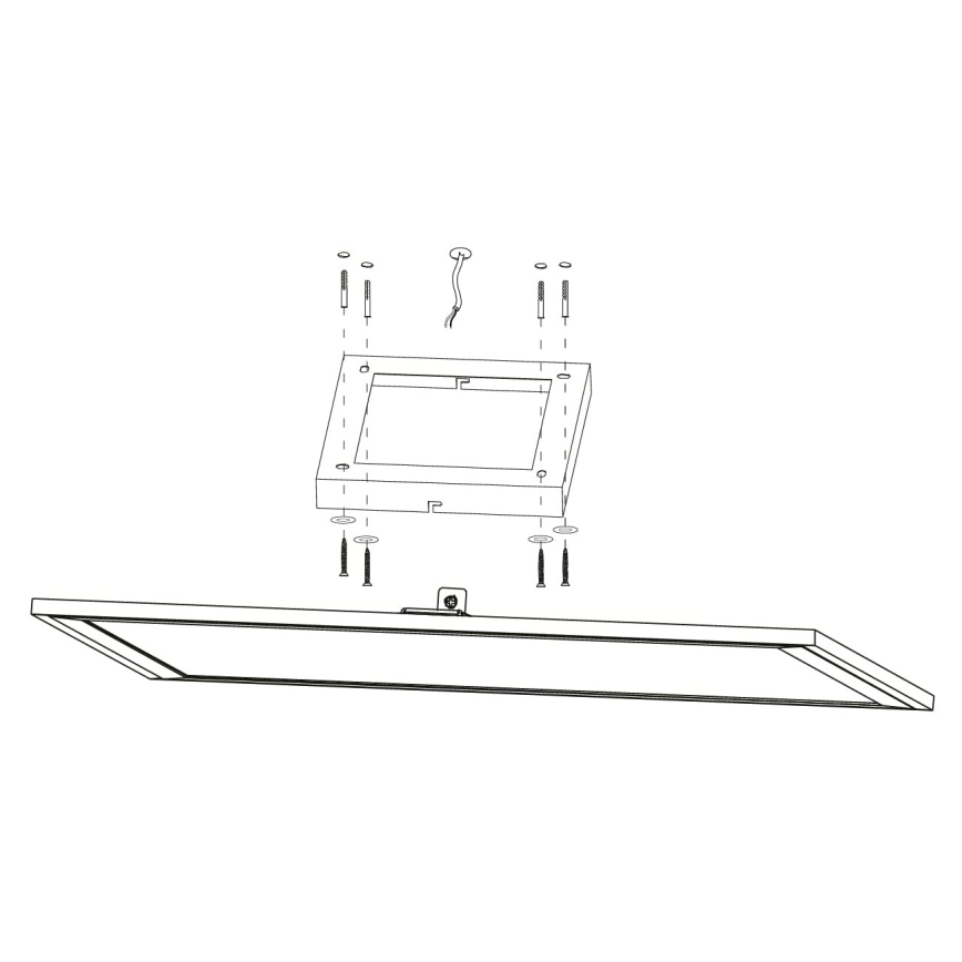 Eglo - Dimmbare LED-Deckenleuchte LED/21,5W/230V weiß ZigBee