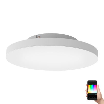 Eglo - Dimmbare LED-RGBW-Deckenleuchte LED/22,4W/230V ZigBee