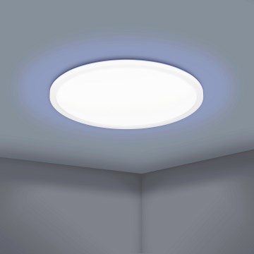 Eglo 900086 - Dimmbare LED-RGBW-Deckenleuchte ROVITO-Z LED/14,6W/230V 2700-6500K d 29,5 cm weiß
