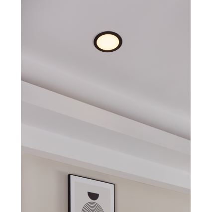 Eglo - Dimmbare LED-Einbauleuchte für Badezimmer LED/10,5W/230V 2700-6500K IP44 ZigBee