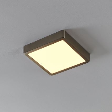 Eglo - LED-dimmbare Badezimmerleuchte, 16,5 W, 230 V, IP44, ZigBee, 21 × 21 cm