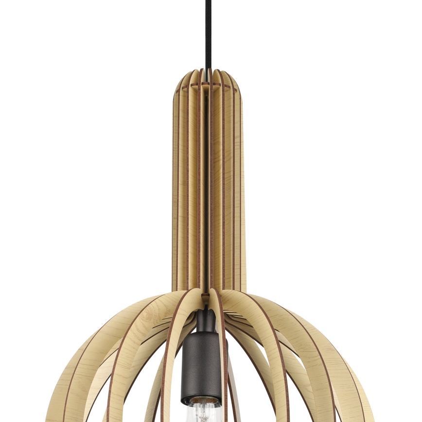 Eglo - Hängeleuchte an Kabel 1xE27/40W/230V Ø 31 cm beige