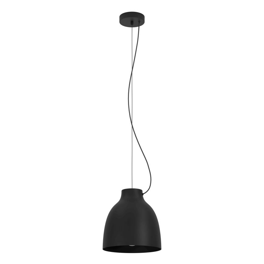 Eglo - Hängeleuchte an Schnur 1xE27/40W/230V schwarz