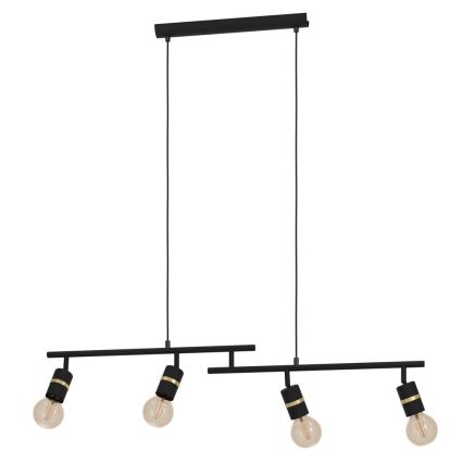 Eglo - Deckenleuchte an Kabel 4xE27/10W/230V