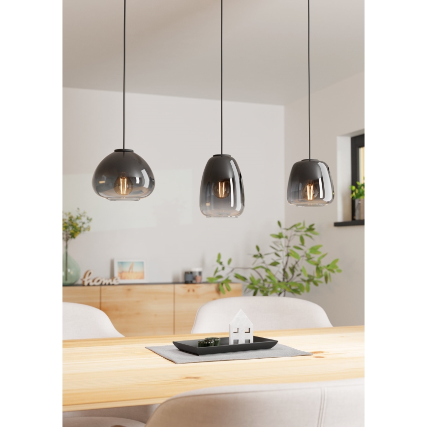 Eglo - Deckenleuchte an Kabel 3xE27/40W/230V