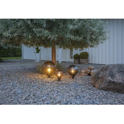 Eglo - Außenleuchte 1xE27/40W/230V Ø 20 cm IP44