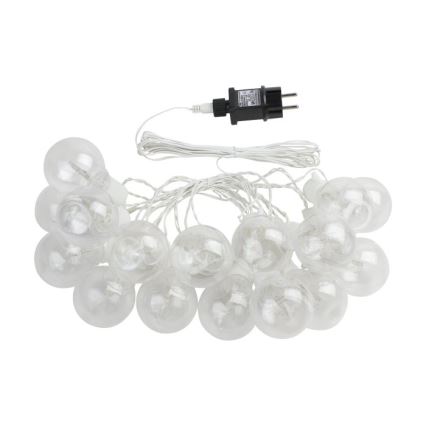 Eglo - LED Außen-Dekokette 16xLED/0,064W/24V IP44 weiß