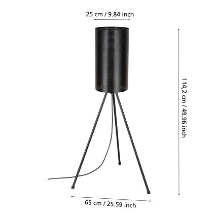Eglo - Außenstehende Stehlampe 1xE27/40W/230V IP44