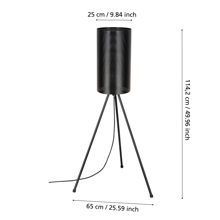Eglo - Außenstehende Stehlampe 1xE27/40W/230V IP44