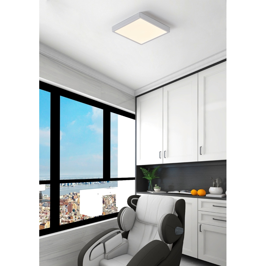 Eglo - LED Badezimmer-Deckenleuchte LED/20,5W/230V IP44 Weiß