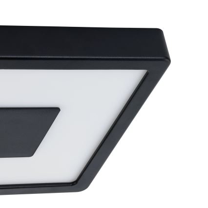 Eglo - LED Außen-Deckenleuchte LED/17W/230V IP44 schwarz