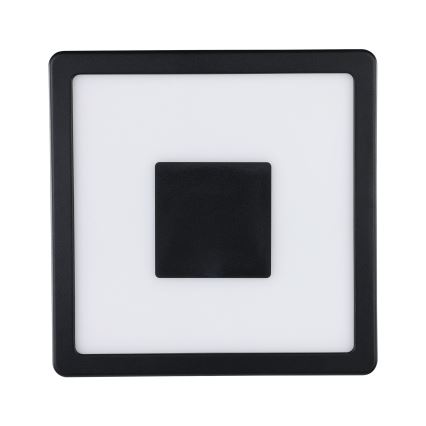 Eglo - LED Außen-Deckenleuchte LED/17W/230V IP44 schwarz