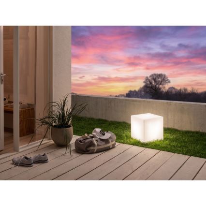 Eglo - Außenstehende Stehlampe 1xE27/15W/230V 30x30 cm IP65