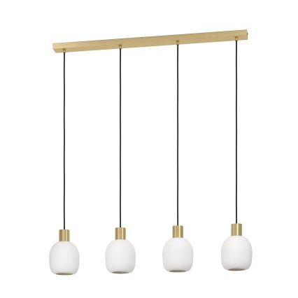 Eglo - Hängeleuchte an Seil 4xE27/40W/230V