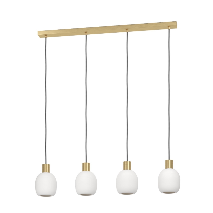 Eglo - Hängeleuchte an Seil 4xE27/40W/230V