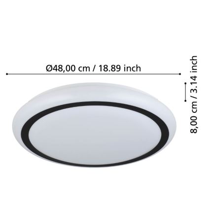 Eglo - LED-Deckenleuchte LED/19,5W/230V