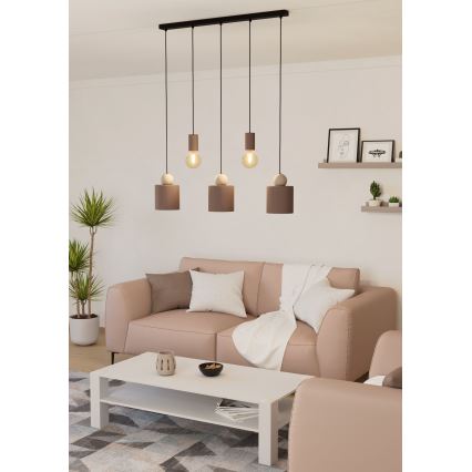 Eglo - Deckenleuchte an Kabel 5xE27/40W/230V