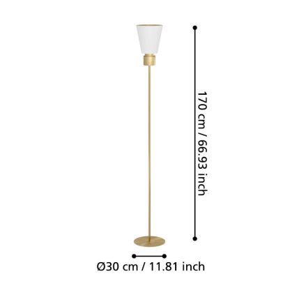 Eglo - Stehlampe 1xE27/40W/230V