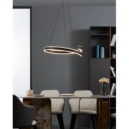Eglo – Dimmbare LED-Hängeleuchte an einer Schnur LED/42,5W/230V 3000-6500K