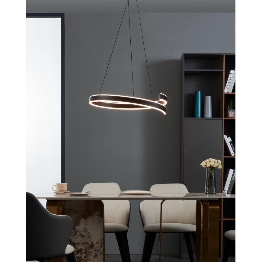 Eglo – Dimmbare LED-Hängeleuchte an einer Schnur LED/42,5W/230V 3000-6500K