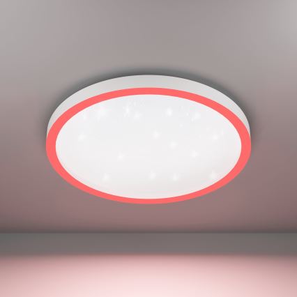 Eglo – Dimmbare LED-RGBW-Deckenleuchte LED/34,5W/230V 2700-6500K