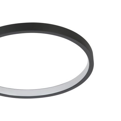 Eglo – Dimmbare LED-Deckenleuchte LED/15W/230V schwarz + Fernbedienung