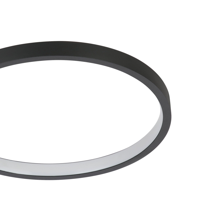 Eglo – Dimmbare LED-Deckenleuchte LED/15W/230V schwarz + Fernbedienung