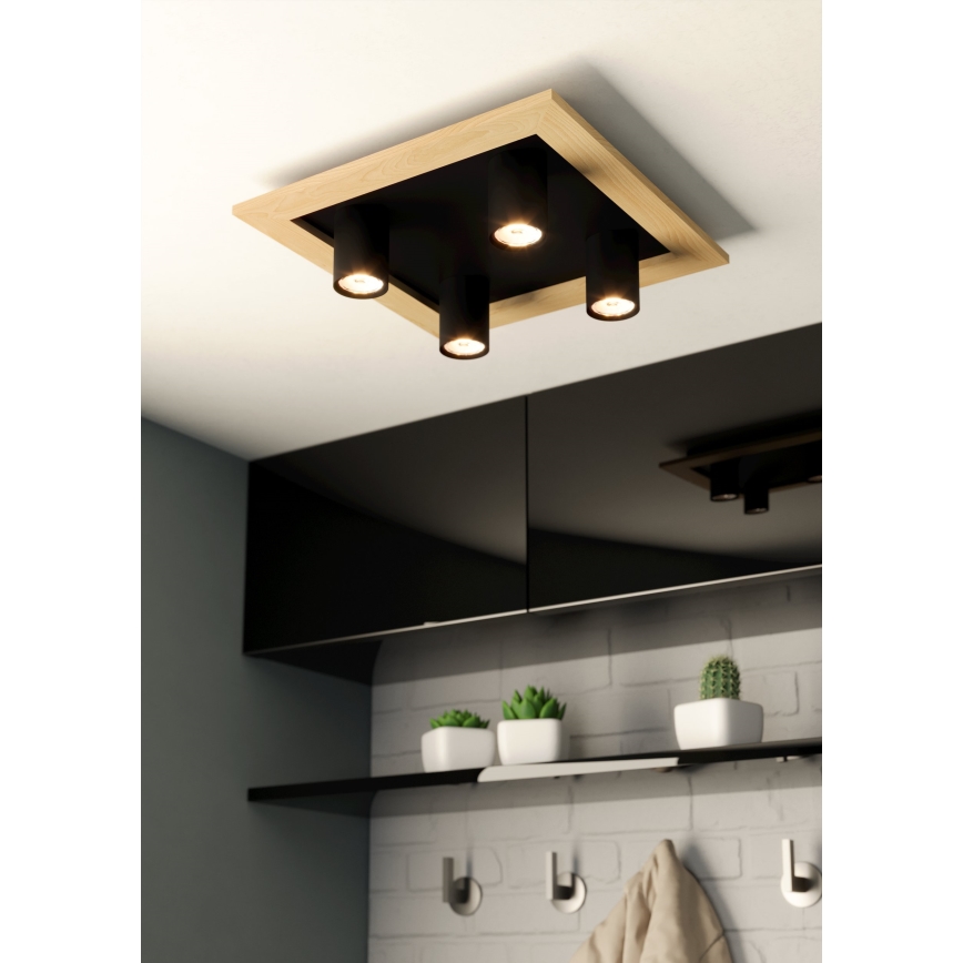 Eglo - LED Einbauleuchte 4xGU10/4,5W/230V