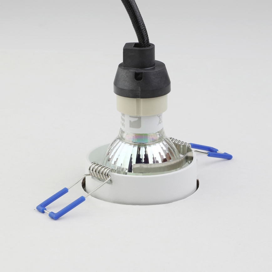 Eglo - Einbauleuchte 1xGU10/35W/230V weiß