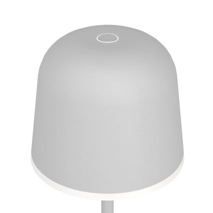 Eglo - LED dimmbare Außen-Akkuleuchte LED/2,2W/5V 1800 mAh grau IP54