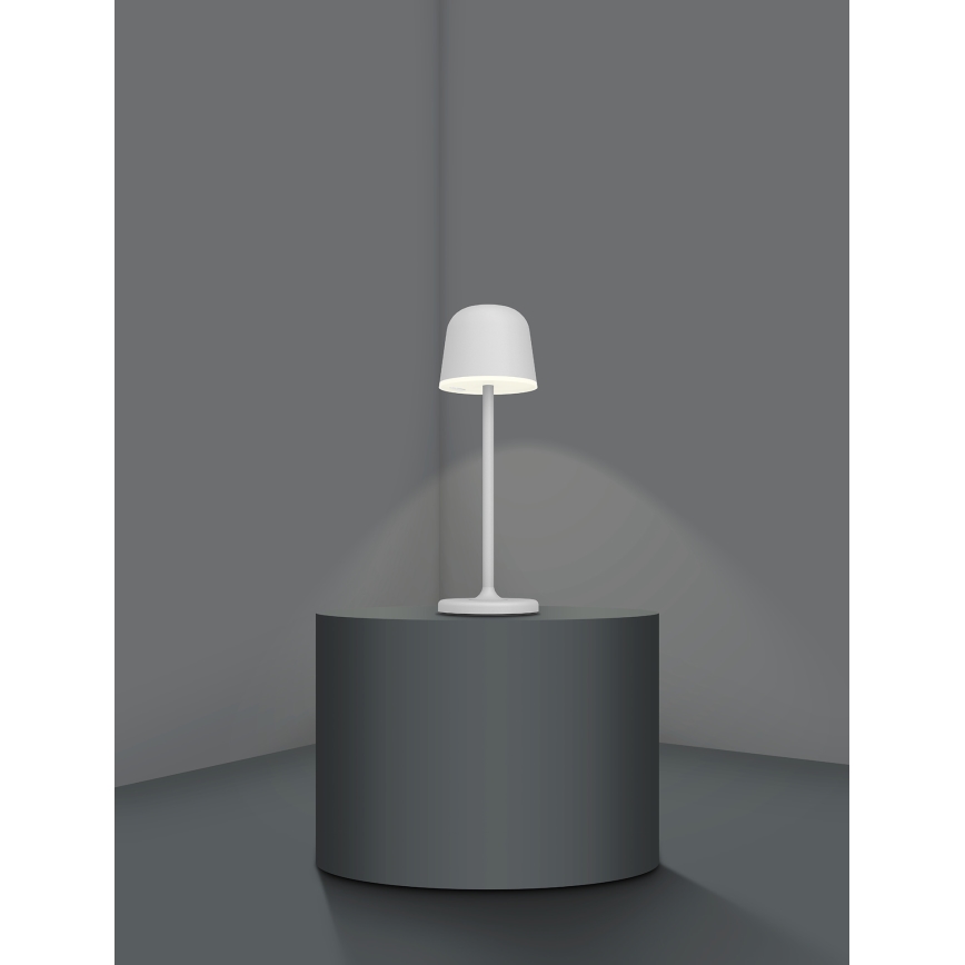 Eglo - LED dimmbare Außen-Akkuleuchte LED/2,2W/5V 1800 mAh grau IP54