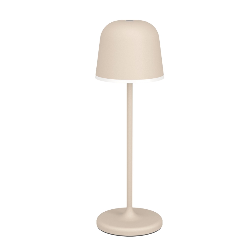 Eglo - Dimmbare, aufladbare Outdoor-LED-Leuchte LED/2,2W/5V 1800 mAh beige IP54