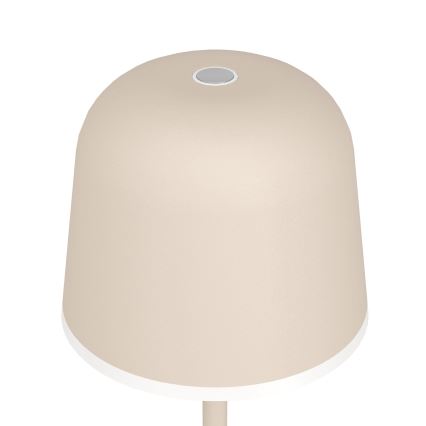Eglo - Dimmbare, aufladbare Outdoor-LED-Leuchte LED/2,2W/5V 1800 mAh beige IP54